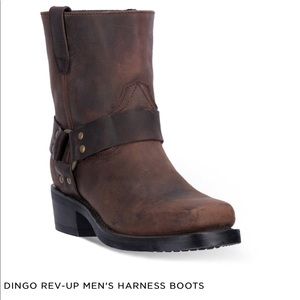 Dingo Dark Brown distressed men’s boots